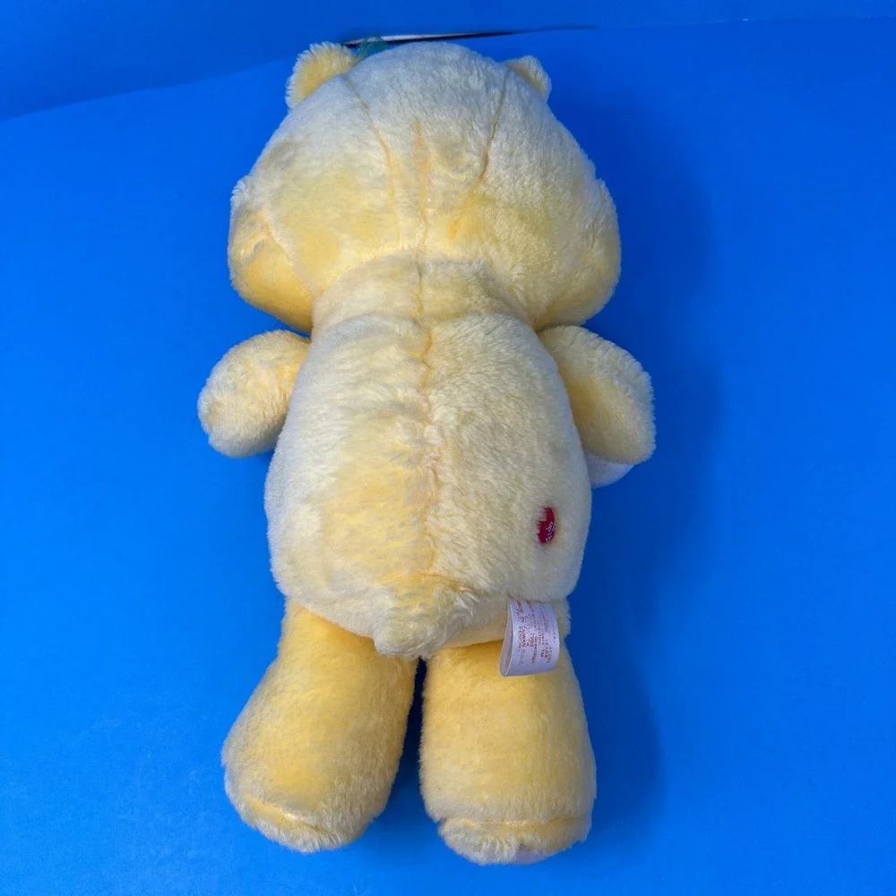 Kenner Care Bears‎ Plush 13 inch Yellow Funshine Bear Vintage 1983 Smiling Sun